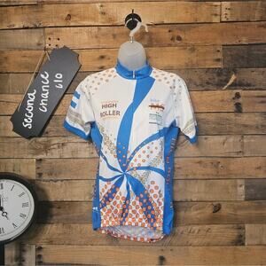 SALE-Peak 1 unisex bicycle Colorado ride 2011 shirt size S